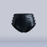 Shorts "Metropolis" – Taglio Maschile a Vita Alta - Metropolis Shorts – High-Waisted Men's Cut